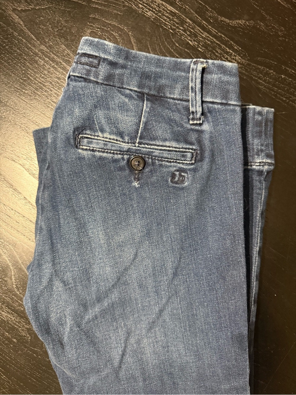 SOLD!! Joe’s Jeans Trouser 22 - Women's High-Waist Dark Blue Flared Jeans - Picture 6 of 6
